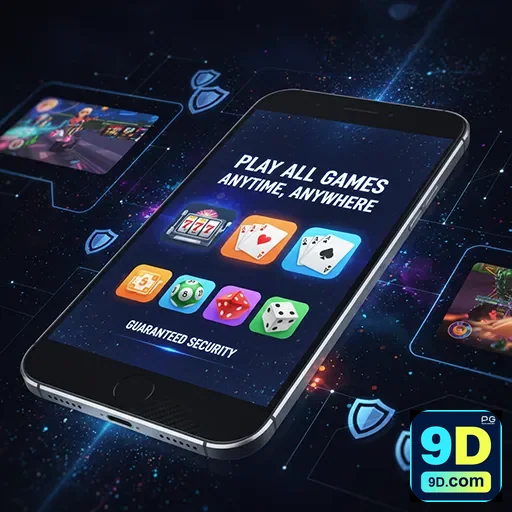 Mobile casino gaming experience on a smartphone - 9da99